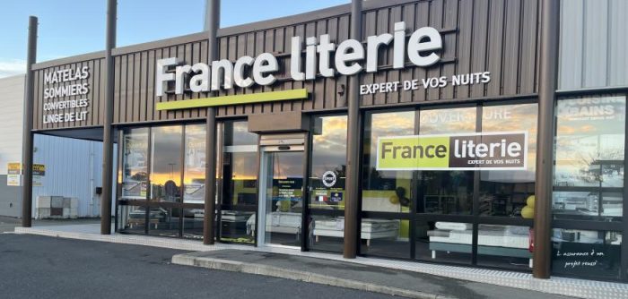 Ouverture du magasin France Literie les Sables d&rsquo;Olonne
